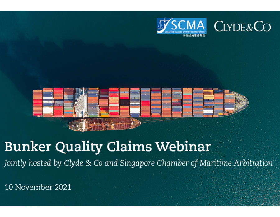 Clyde and Co Bunker Quality Webinar MT