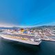 Costa Fortuna Panoramic View on Nagasaki Port