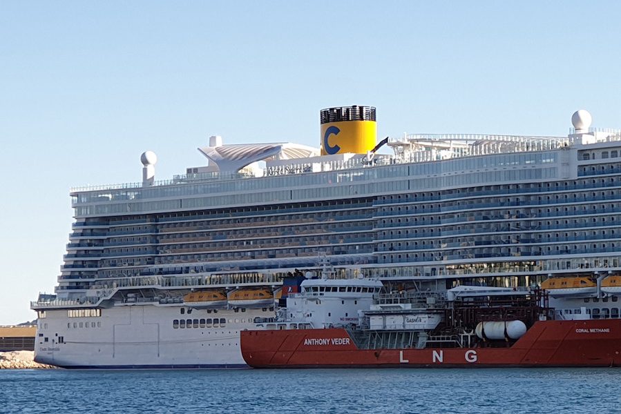 Costa Smeralda LNG Bunkering