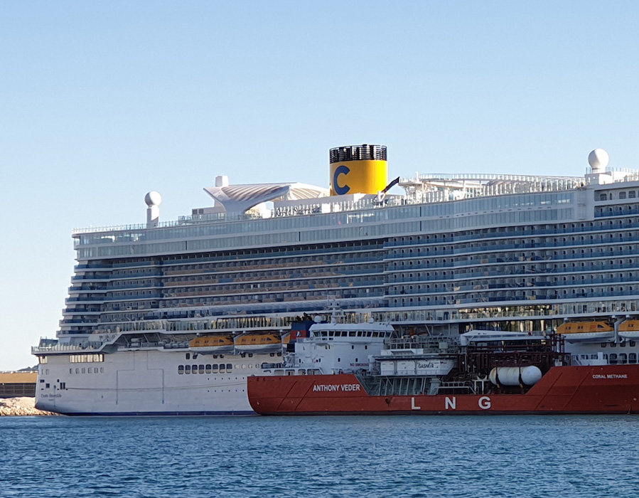 Costa Smeralda LNG Bunkering