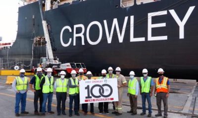 Crowley 100th bunkering