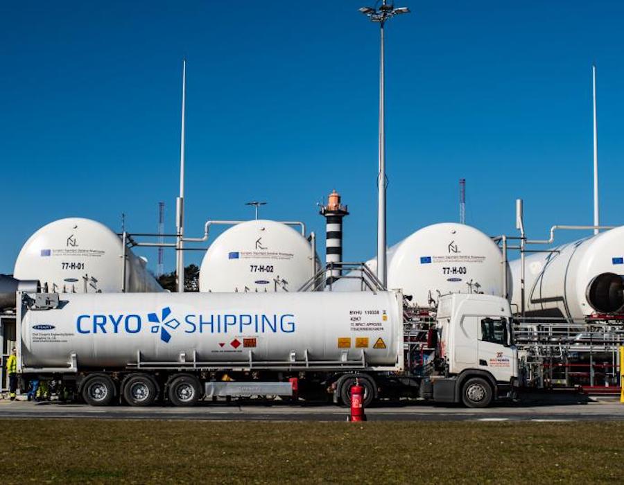 Successful first LNG Bunkering operation at Klaipėdos, Lithuania 28 Cryo Shipping LNG