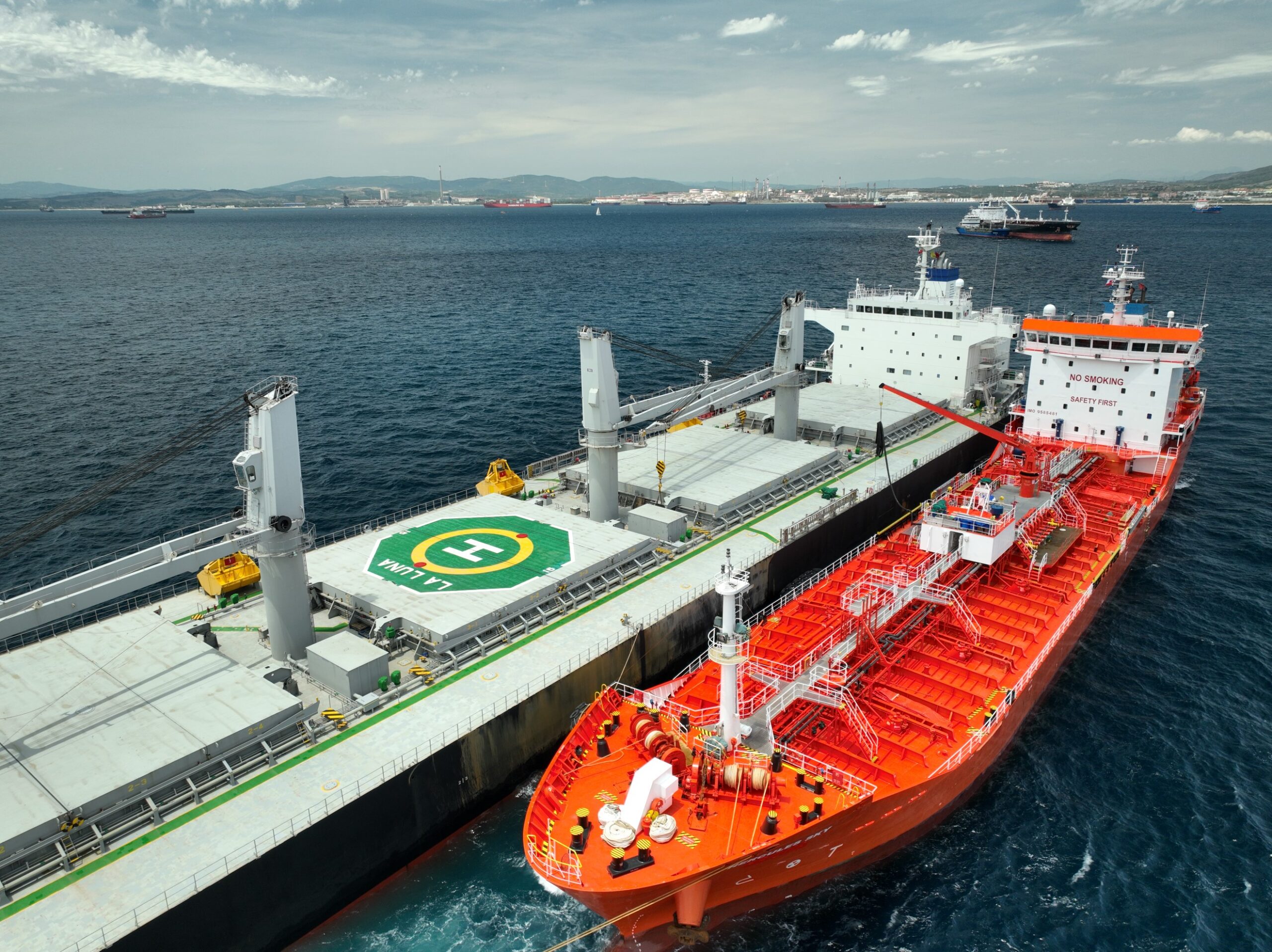 Peninsula launches bio bunker fuel supply business with delivery to bulk carrier “La Luna” 26 DJI 0722 LR scaled