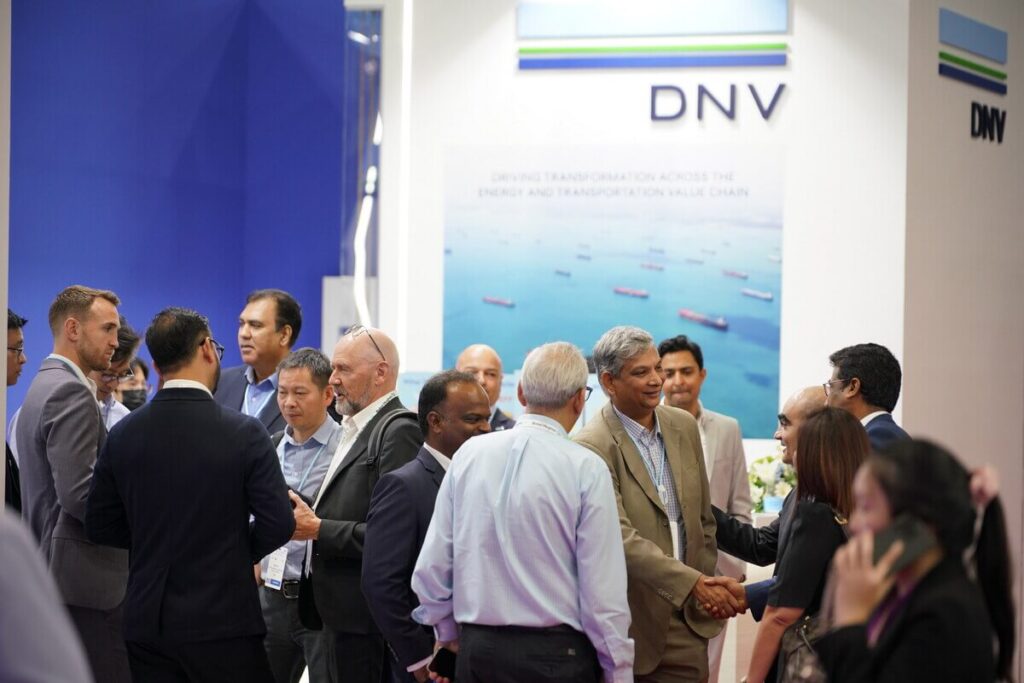 DNV booth at Gastech