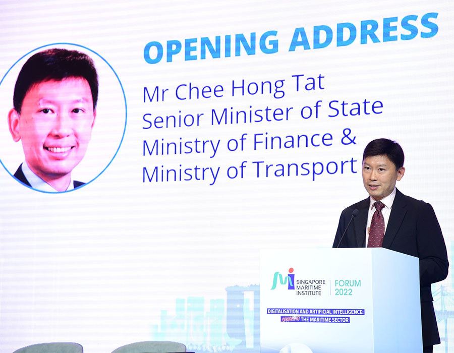 NTU MESD receives SGD 12 million to further explore maritime decarbonisation 26 Digitalisation and AI for Maritime Sector 01