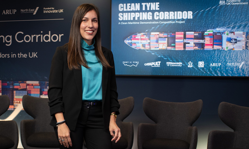 Clean Tyne Shipping Corridor project outlines port’s green methanol bunkering hub ambition 26 Dr Eleni Bougioukou