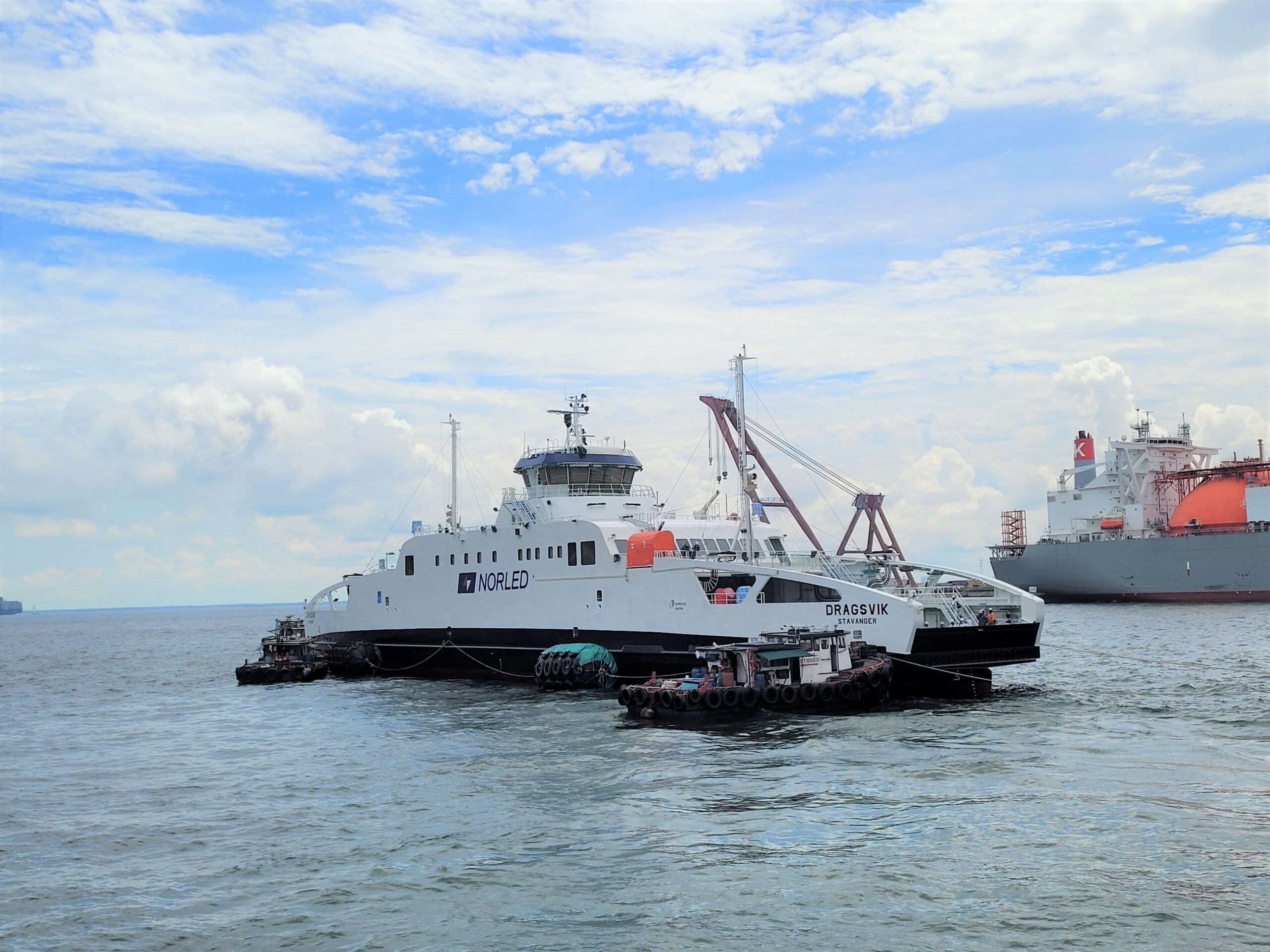 Sembcorp Marine delivers second zero-emission battery-powered Ropax Ferry to Norled 26 Dragsvik 2nd Ropax ferry designed built by Sembcorp Marine.JPG scaled