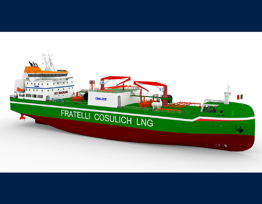 Fratelli Cosulich orders USD 45 million LNG bunkering vessel for Mediterranean Sea ops 26 Fratelli Cosulich LNG MT