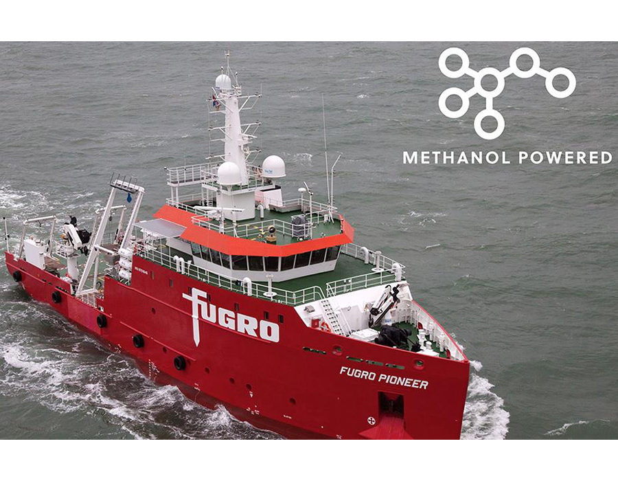 Fugro receives R&D grant from Dutch govt to develop methanol as a low carbon bunker fuel 26 Fugro