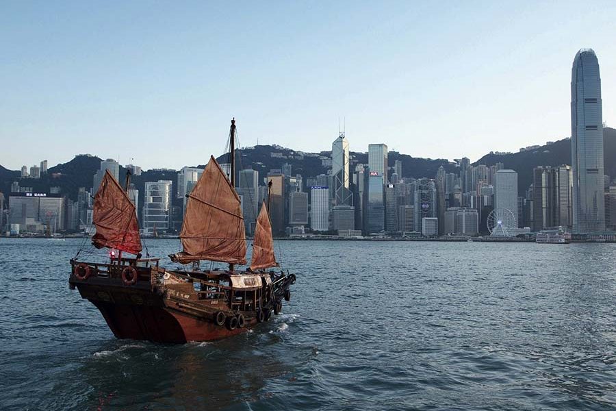 Hong Kong Chinese junk