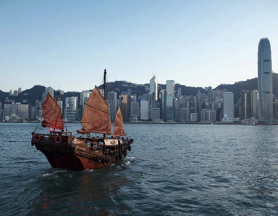 Hong Kong Chinese junk
