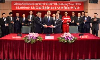 Hudong Zhonghua LNG bunker ship