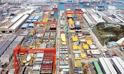 Hyundai shipyard