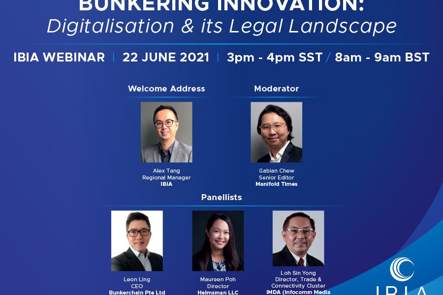 IBIA Webinar Singapore Speakers  Moderator 900x700px