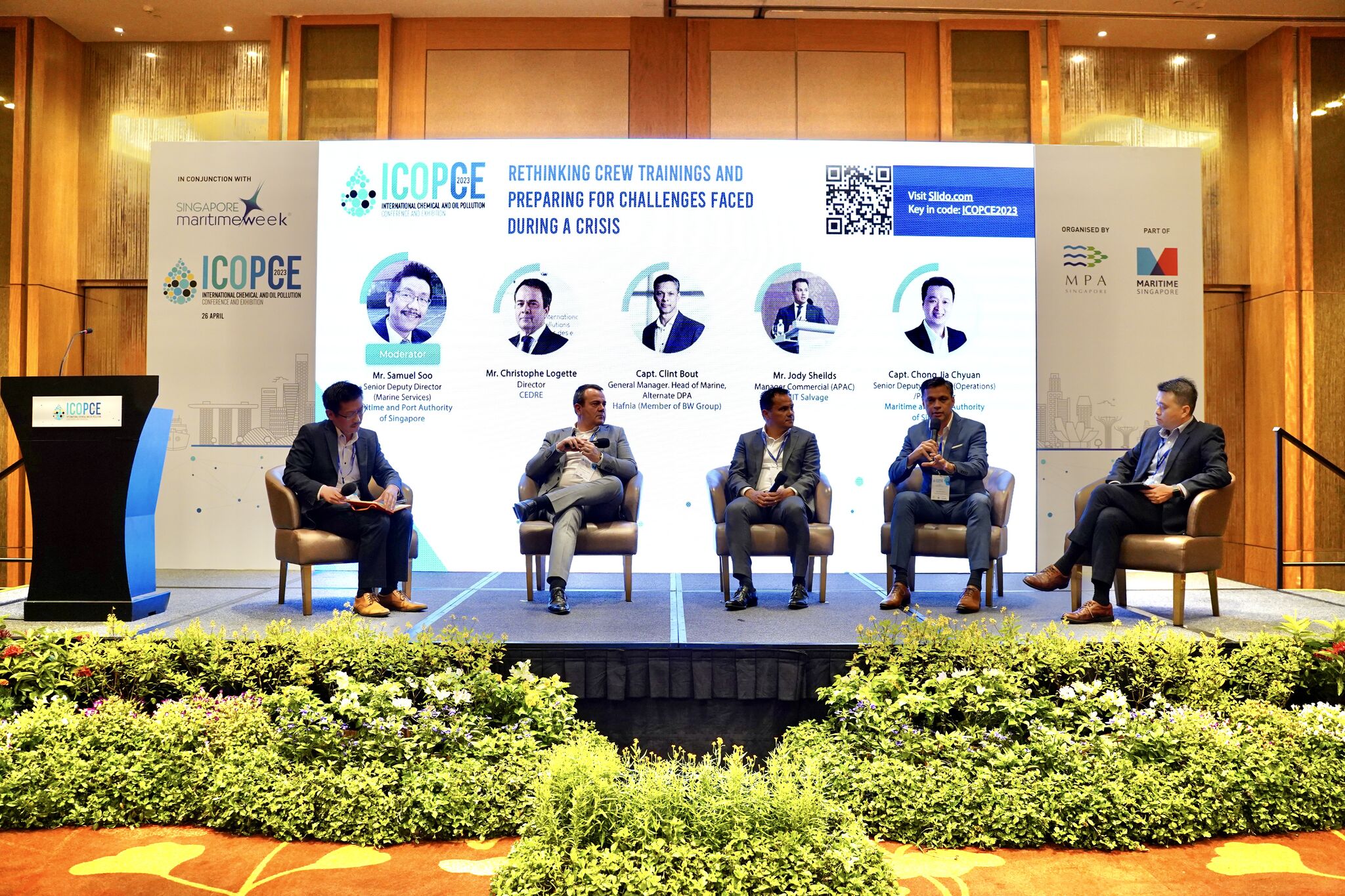 SMW 2023: Methanol-based spill scenario organised for ICOPCE table-top exercise 26 ICOPCE