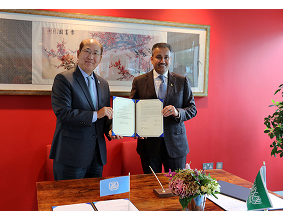 IMO and Kingdom of Saudi Arabia in environmental project targeting ship-based emissions 26 IMO 57