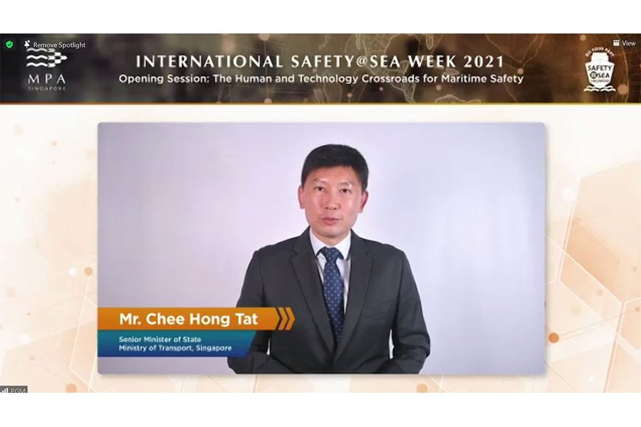 International Safety at Sea Week Chee Hong Tat