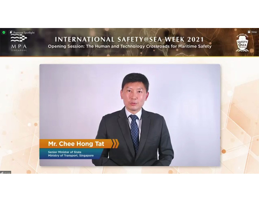 International Safety at Sea Week Chee Hong Tat