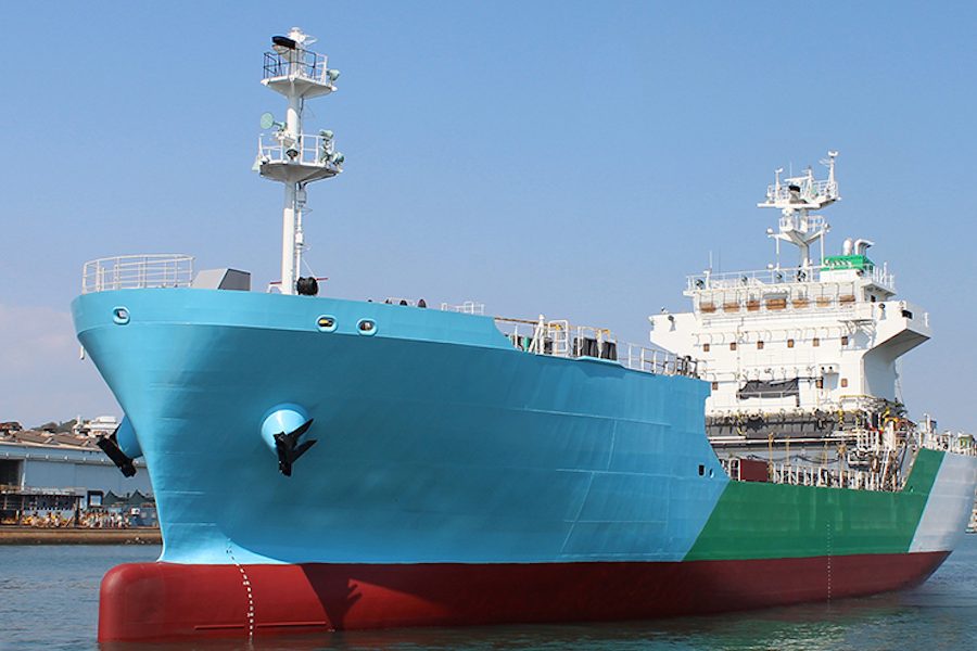 Japans first LNG bunker vessel