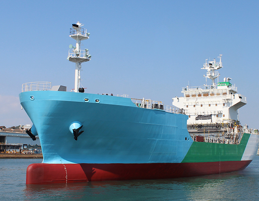Japans first LNG bunker vessel