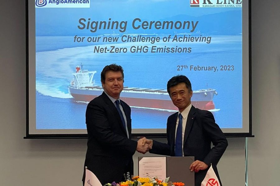 K Line and Anglo American