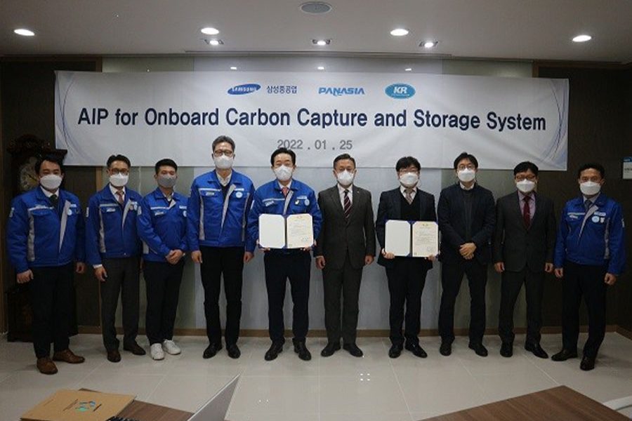 KR awards AIP for Koreas first ‘Onboard Carbon Capture and Storage System