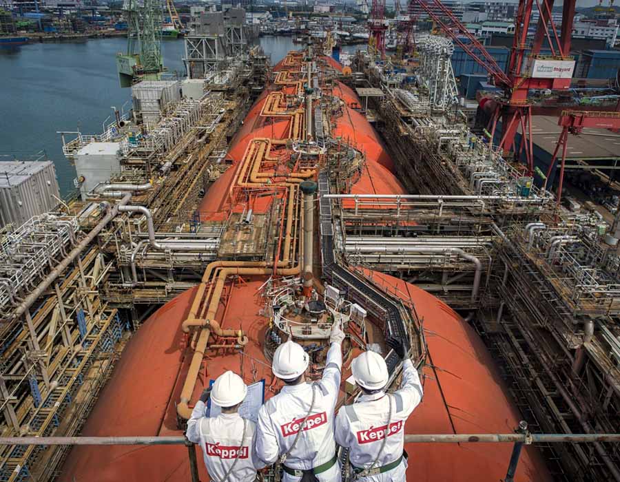 Keppel Shipyard  LNG