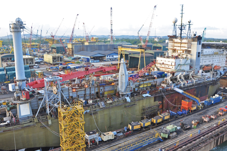 Korean Shipyard Canva