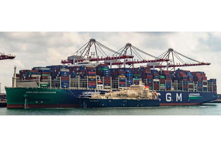 LNG bunkering at Dunkerque