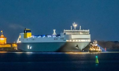 LNG powered Roro vessel Faustine makes maiden call at Port of Gothenburg