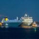 LNG powered Roro vessel Faustine makes maiden call at Port of Gothenburg