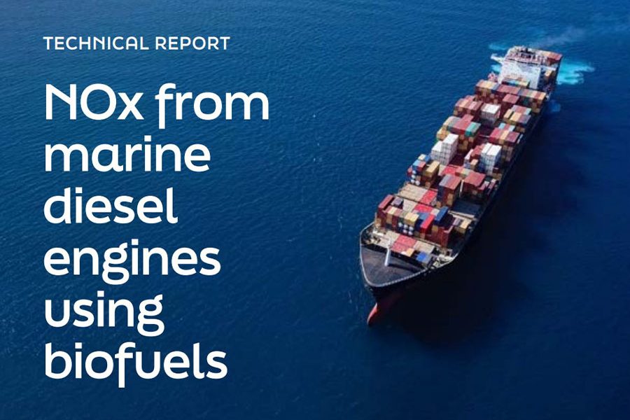 LR technical report NOx from marine diesel engines using biofuels