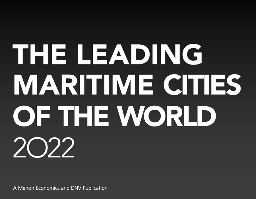 Singapore secures overall top spot in ‘Leading Maritime Cities of the World 2022’ report 26 Leading Maritime Cities of the World 00