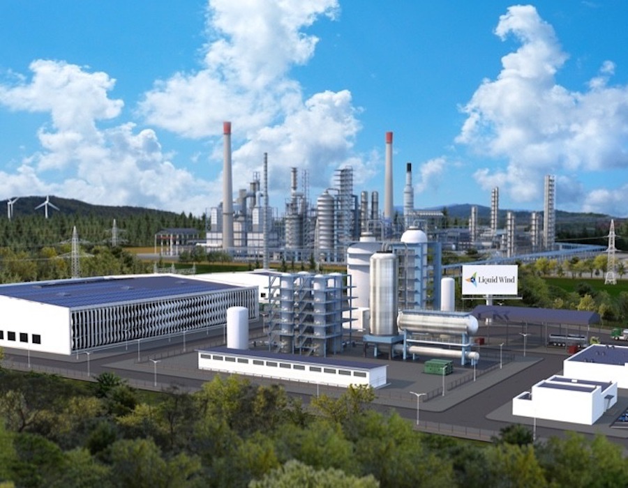 Liquid Wind methanol facility