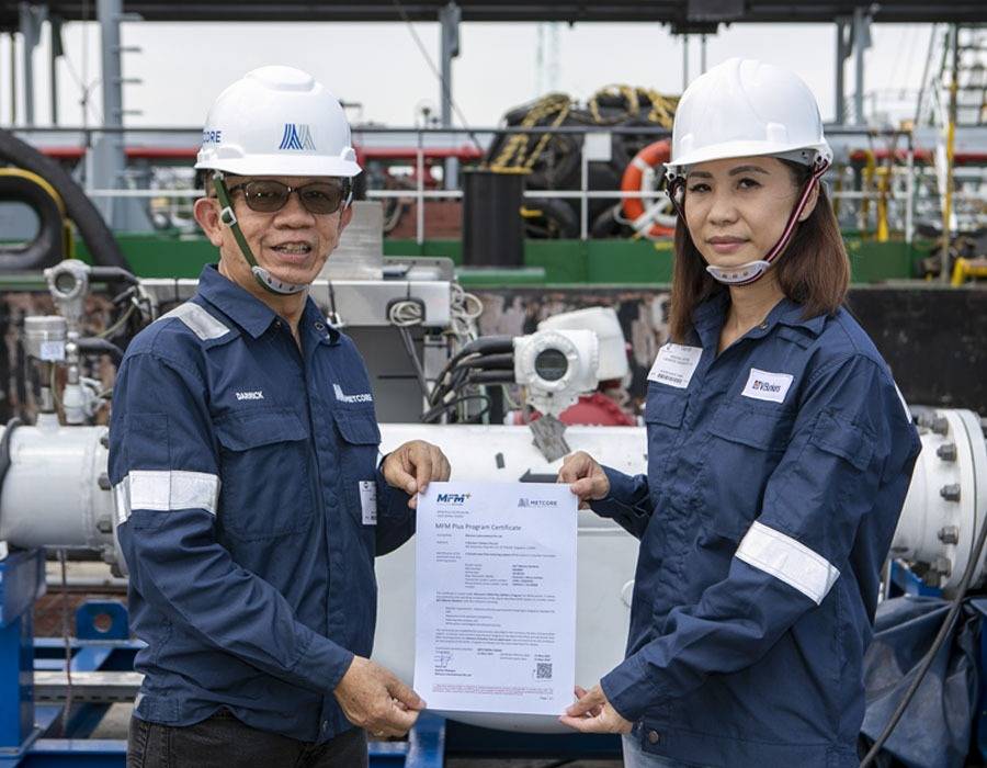 Metcore introduces MFM+ Program to Singapore bunkering market; V-Bunkers amongst first adopters 26 MFM main image