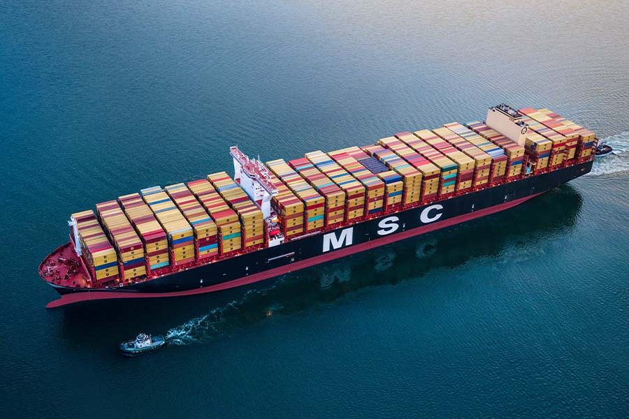 MSC vessel