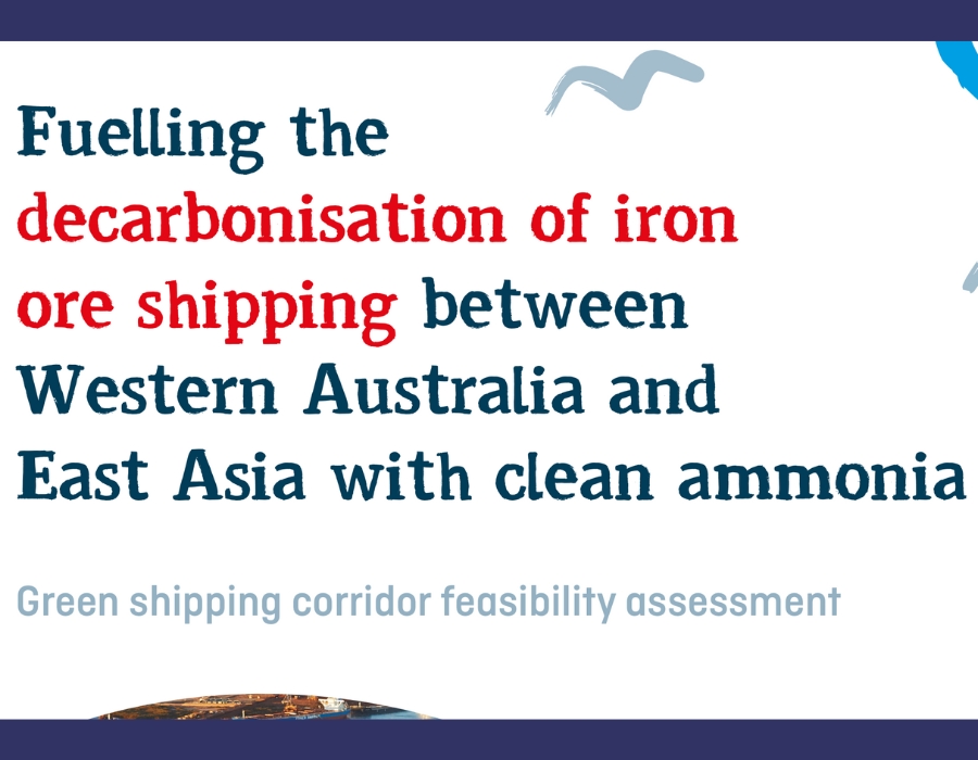 Study: Ammonia-powered ships could be deployed on West Australia-East Asia iron ore routes by 2028 26 MT photos 13 February 2023 32