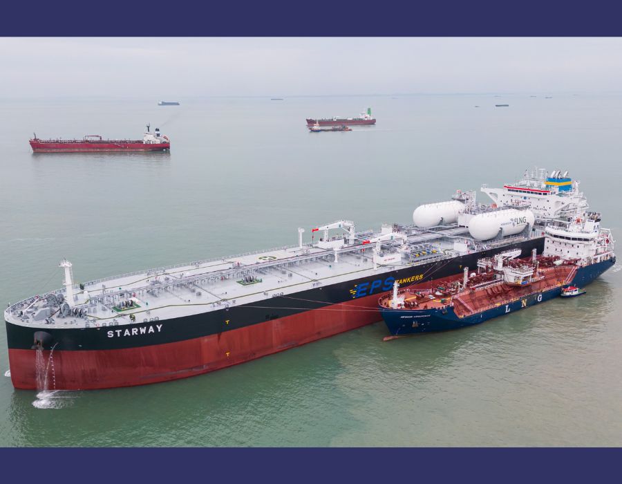 Singapore: EPS completes 50th LNG bunkering operation across fleet
