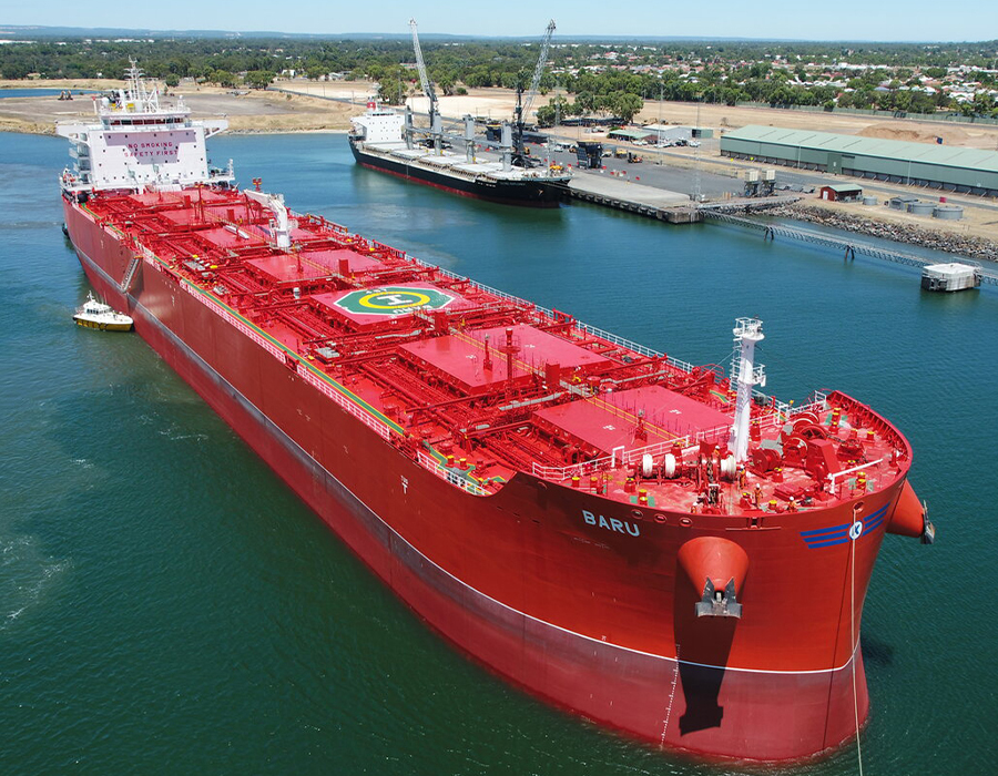 Klaveness Combination Carriers completes 30% biofuel transatlantic testing aboard “MV Baru” 28 MV Baru