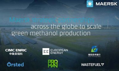 Maersk engages in strategic partnerships across the globe to scale green methanol production by 2025
