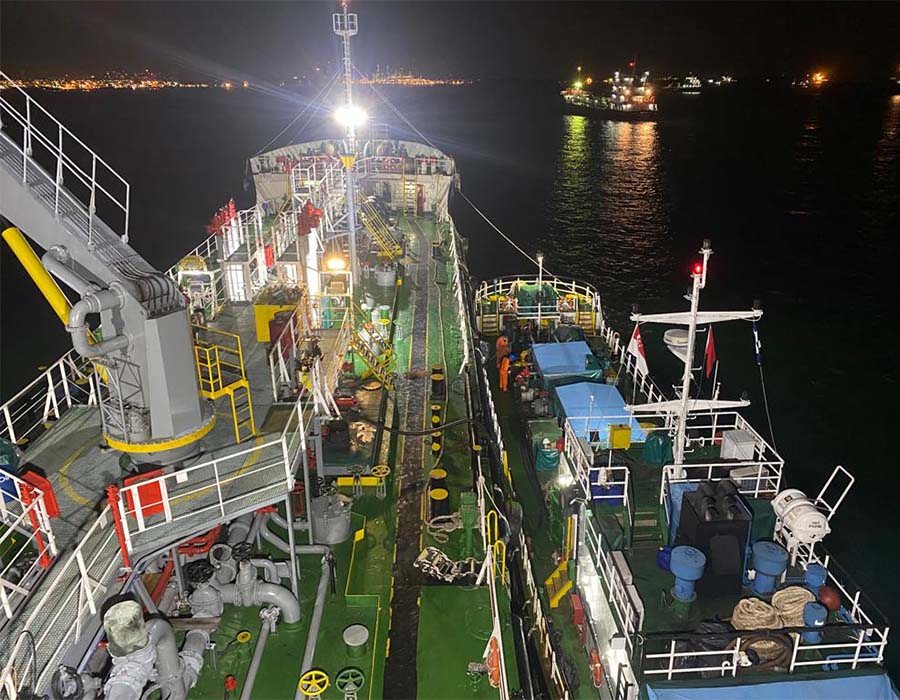 Singapore authorities conclude “Marmoris” investigations, returns stolen LS MGO to Triton Bunkering Services 26 Marmoris 04