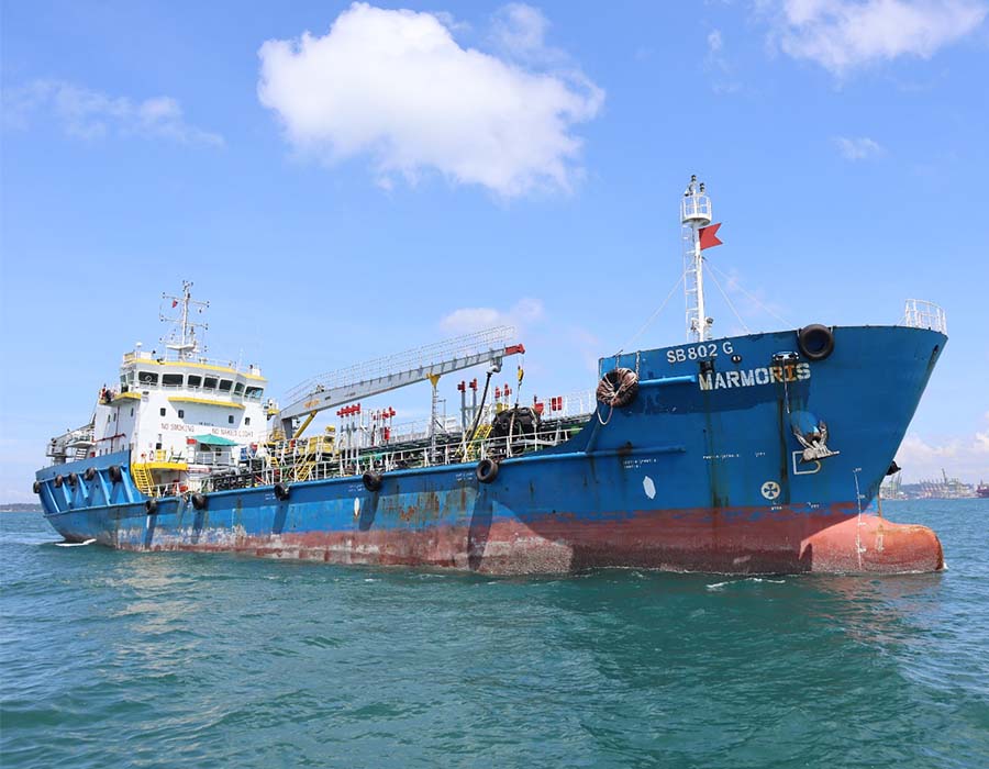 Singapore: Bunker tanker “Marmoris” resumes marine refuelling operations, says Ship Manager 26 Marmoris MT