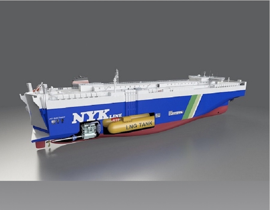 China Merchants delivers first of four LNG fuelled PCTC to NYK Line 26 NYK LNG PCTC