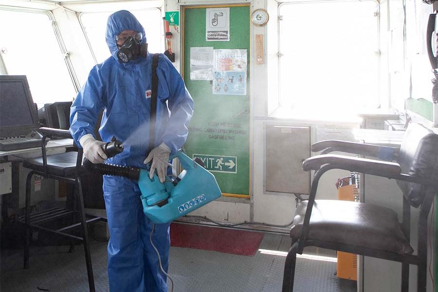 Omura disinfection ops