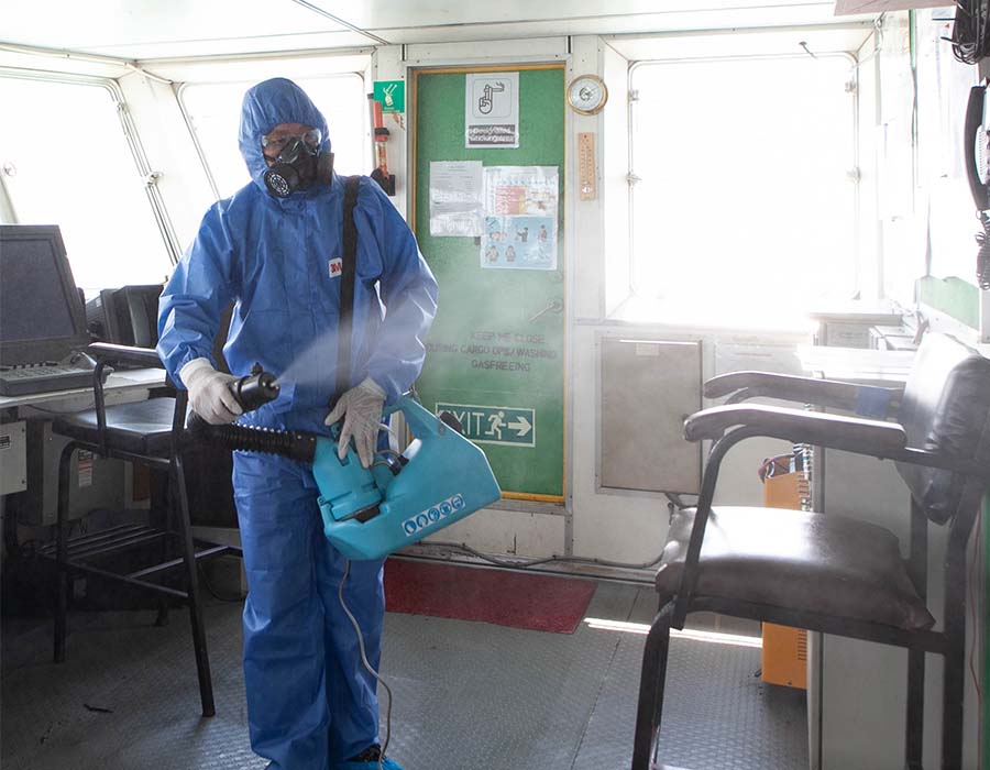 Omura disinfection ops