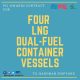 PIL in newbuilding order for four LNG DF 14000 TEU container vessels