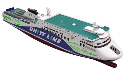 Polish RoPax vessels will operate on LNG fuel with Wartsila 31DF dual fuel engines