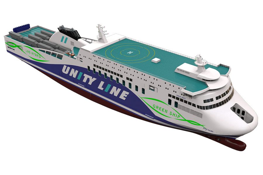 Polish RoPax vessels will operate on LNG fuel with Wartsila 31DF dual fuel engines
