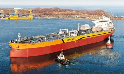 Rosneft Aframax ice class ICE 1A tanker Vladimir Monomakh