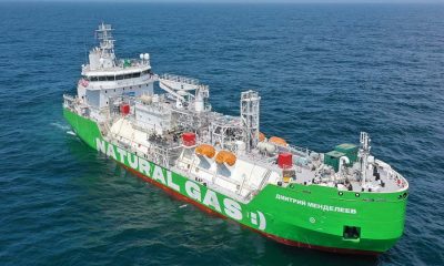 Russias first LNG bunkering vessel